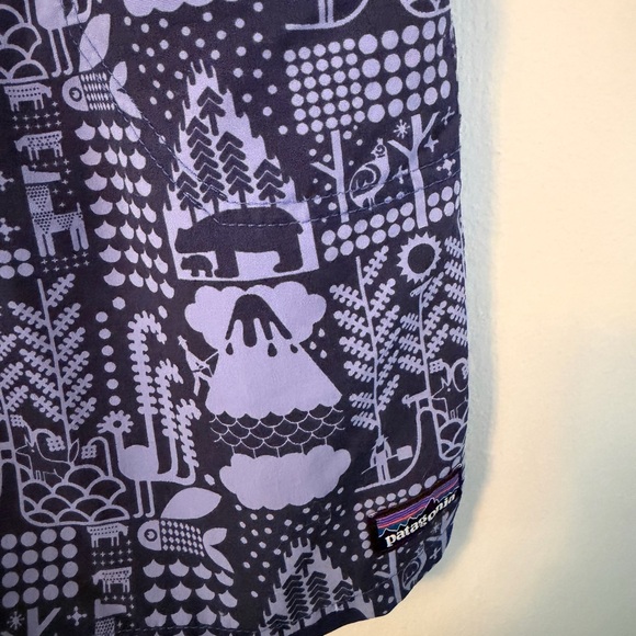 Patterned Blue Pattern Boys Shorts - Picture 2 of 4